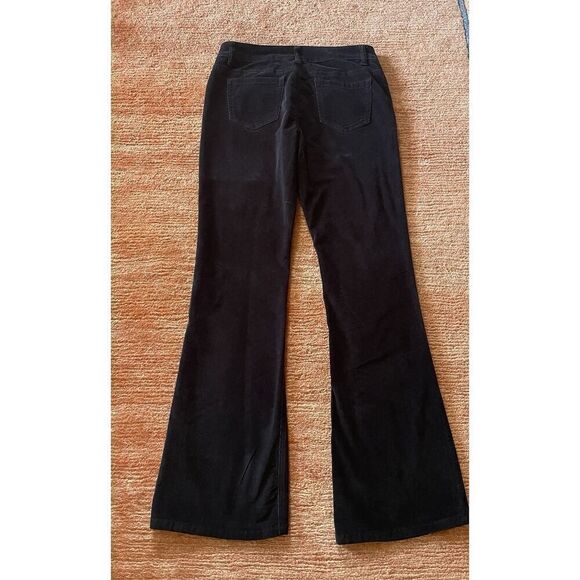 JW (JW Style) Corduroy Black Women’s Boot Cut  Stretch Jeans Pants Size 8 - Picture 6 of 7